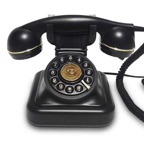 Téléphone fil rétro à - À,