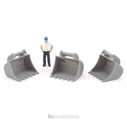 Lot godets de chantier - 3,