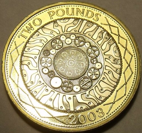 Gem cameo proof great britain - gem,