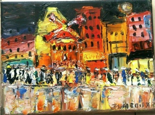 Paris moulin rouge pigalle - paris, le