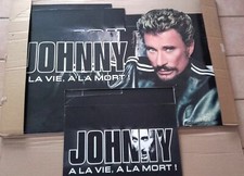 DIVERS   Johnny Hallyday " PLV A la vie à la mort "