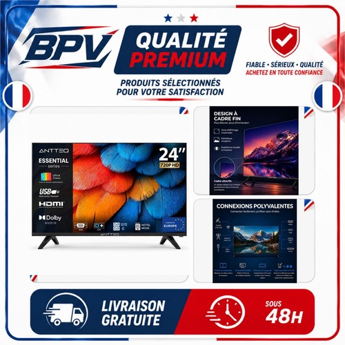Téléviseur led pouces - led,