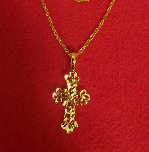 Pendentif croix ouvert - pendentif, en