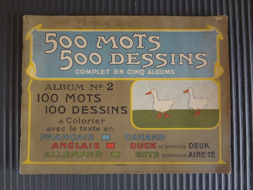 Ancien album coloriage grands - ancien,