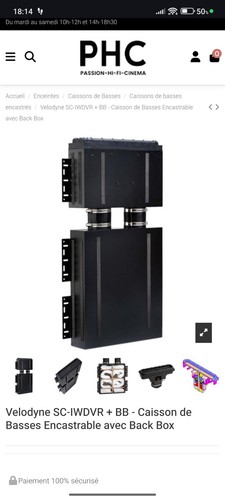 Velodyne caisson basse - velodyne, de