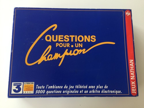 Questions pour champion - pour, un