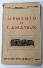  MEMENTO DE L'AMATEUR   1946 revue locomotives TRAINS Modelisme ferroviaire EO  