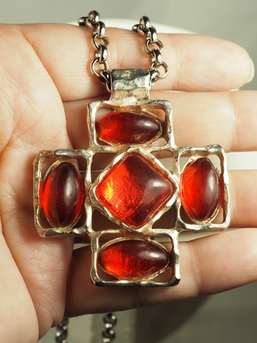 Collier croix pendentif dolce - collier,