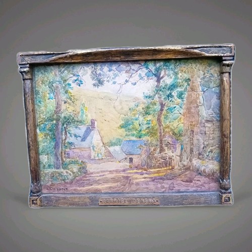 Tableau ancien aquarelle - tableau,
