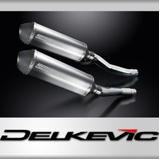 Yamaha XJ600 N/S Diversion 92-04 Echappement KIT-Silencieux 343mm X-Ovale Titane