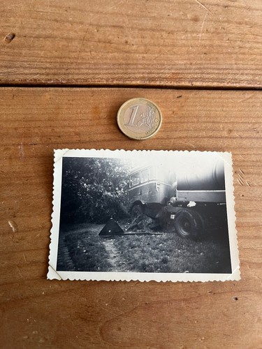 Photo ancienne accident la - ancienne,