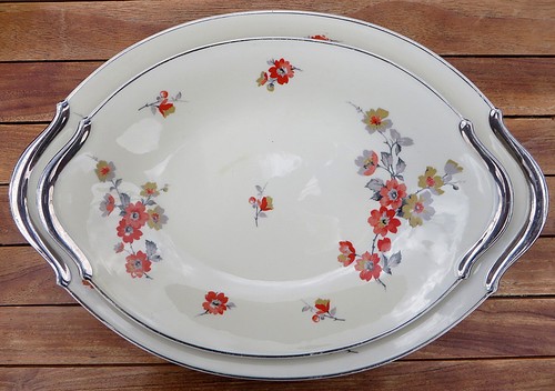 Plats ovales porcelaine - en, de