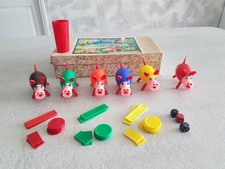 Ancien jeu de cochon qui rit pour six