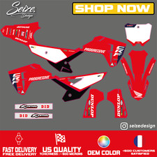 Kit Déco Honda HRC 2025 CR CRF Graphics kit Seize Design 250 450 Progressive