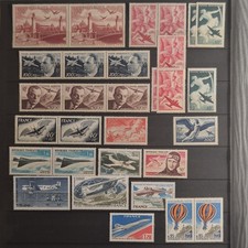 TRÈS BEL ENSEMBLE DE TIMBRES DE LA POSTE AERIENNE FRANÇAISE NEUFS** FRANCE LUXE