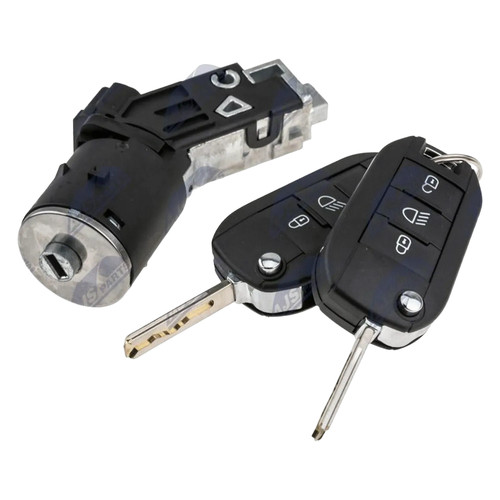 Serrure contact avec clé - de,