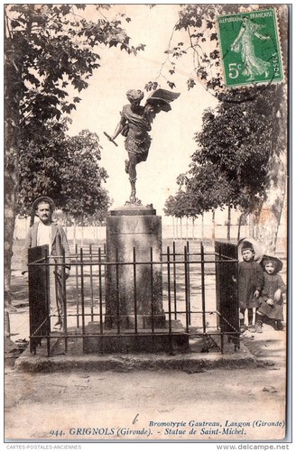 Grignols statue de saint - 33,