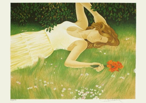Yves ganne dans jardin 1975 - yves,