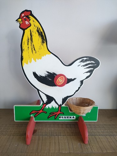 Grande poule eureka bois - grande,