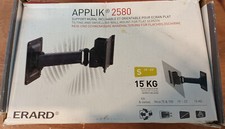 Support mural inclinable et orientable avec déport pour écrans de 15"-28"