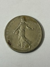 Pièce  de 1 franc 1960.  La