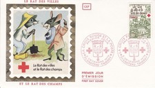 Enveloppe 1er jour Croix Rouge