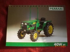  PROSPECTUS    PUBLICITAIRE    TRACTEUR    FERRARI   40W DT  