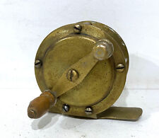 Ancien Moulinet de Pêche en Laiton Vintage Collection