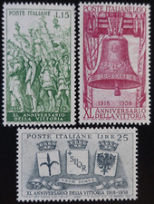 TIMBRES D'ITALIE - VICTOIRE de