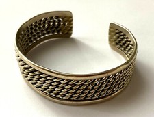 BRACELET doré métal rigide