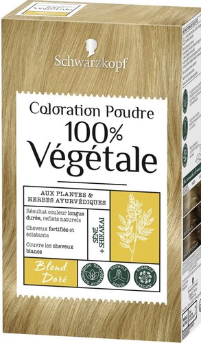 Coloration naturelle 100 - , %