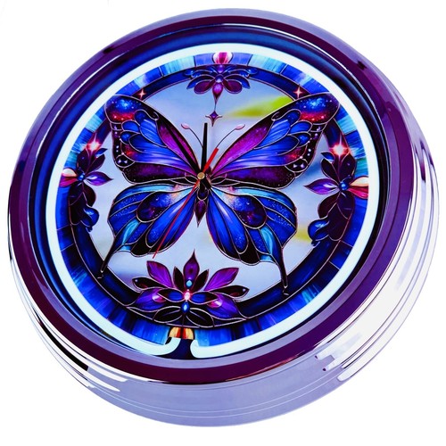0879 papillon horloge - n-0879,