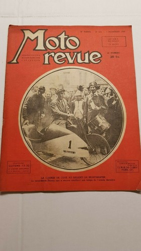 Magazine moto revue 930 sterny - moto,