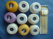 MERCERIE LOT DE BOBINES DMC FIL D'ECOSSE