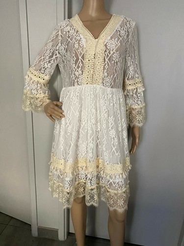 Somptueuse robe dentelle - robe, en
