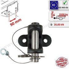 Chape d'attelage Rotule Crochet Anneau agraire Tracteur QUAD pour FORD Transit