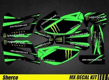 Kit Déco Moto pour / Mx Decal Kit for Sherco 50 - Monster