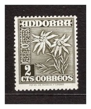 37002) ANDORRE ESPAGNE 1951 MNH** Définitifs 2c 1v Y&T 51