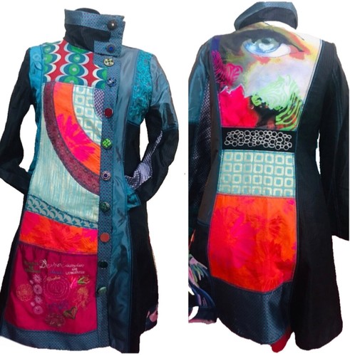 Desigual multicolored coat