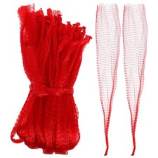  Lot de 50 sacs en filet pour emballage d'ail, sacs de rangement