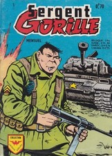 Sergent GORILLE lot BD petit format Aredit Collection 58/85 numéros / TBE
