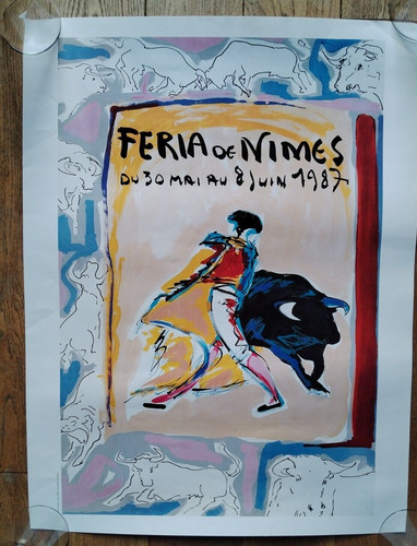 Affiche feria nimes - de,