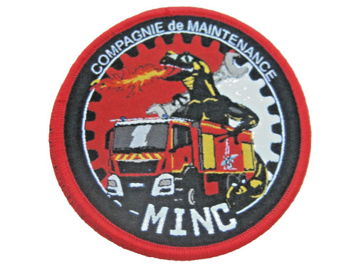 Ecussons des sapeurs pompiers - des,