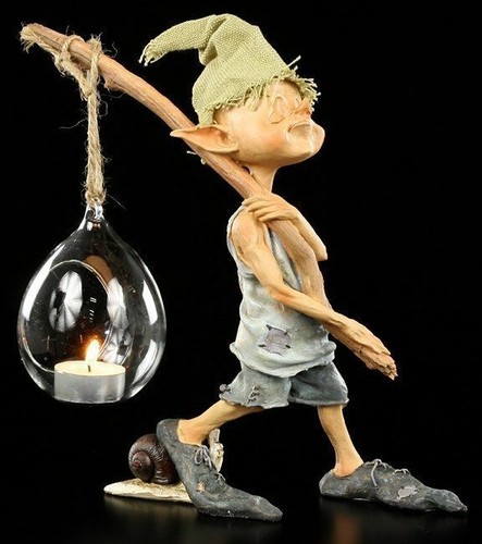 Pixie lutin porte bougies - pixie,