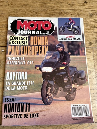Moto journal 933 essai honda - moto,