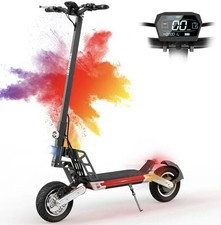 Trottinette Électrique Adulte Moteur 500W Autonomie 45km Double Suspension