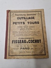 CATALOGUE  DE 1924 FISSEAU ET