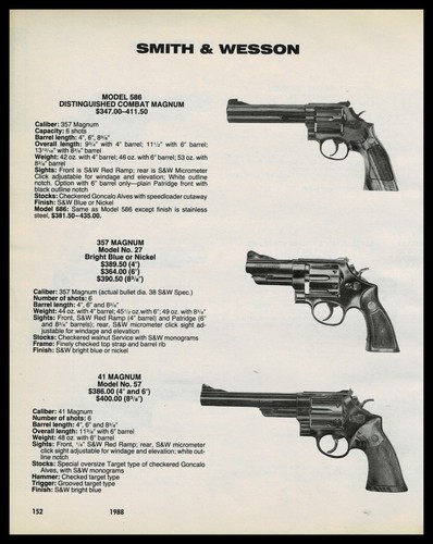 1988 smith wesson 586 - smith,