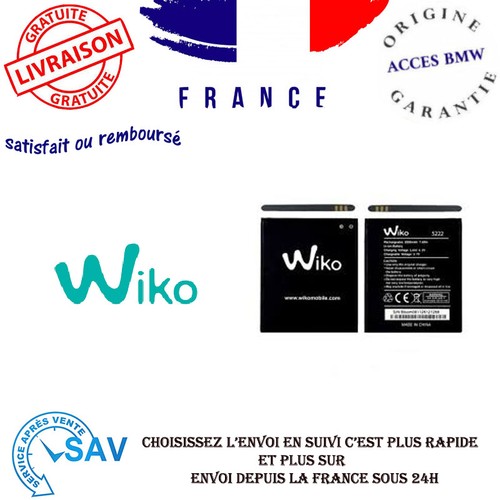 Batterie origine neuve wiko