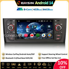 8-Core 64GO DAB+Android 14 Autoradio GPS BT CarPlay pour Fiat Grande Punto Linea